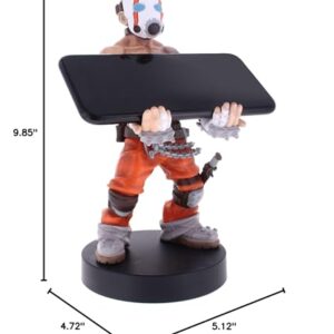 Exquisite Gaming: Borderlands 3: Psycho - Original Mobile Phone & Gaming Controller Holder, Device Stand, Cable Guys, Licensed Figure