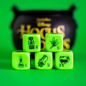 YAHTZEE: Disney Hocus Pocus | Collectible Witch’s Caldron Dice Cup | Classic Family Dice Game Based on Disney Film | Great for Family Game Night | Officially-Licensed Disney Game & Merchandise