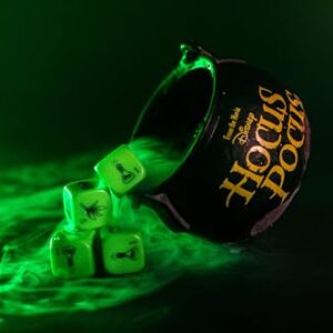 YAHTZEE: Disney Hocus Pocus | Collectible Witch’s Caldron Dice Cup | Classic Family Dice Game Based on Disney Film | Great for Family Game Night | Officially-Licensed Disney Game & Merchandise