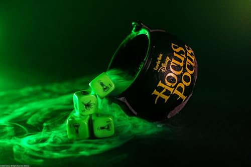 YAHTZEE: Disney Hocus Pocus | Collectible Witch’s Caldron Dice Cup | Classic Family Dice Game Based on Disney Film | Great for Family Game Night | Officially-Licensed Disney Game & Merchandise