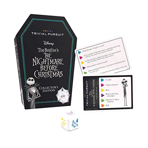 USAOPOLY TRIVIAL PURSUIT: Disney Tim Burton’s The Nightmare Before Christmas