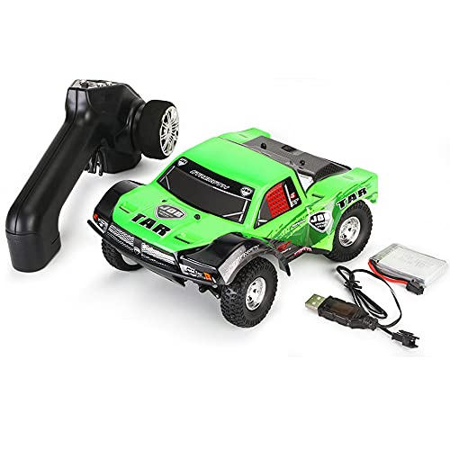 QAQQVQ Four-Wheel Drive Buggy Race 2.4GHz Aggressive Drift Car 1:22 Rechargeable Toy Car High Speed Mechanical Car Children's Remote Control Car Boy Girls Birthday Toy for Kids Gift