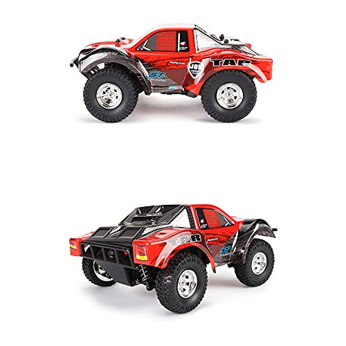 QAQQVQ Four-Wheel Drive Buggy Race 2.4GHz Aggressive Drift Car 1:22 Rechargeable Toy Car High Speed Mechanical Car Children's Remote Control Car Boy Girls Birthday Toy for Kids Gift