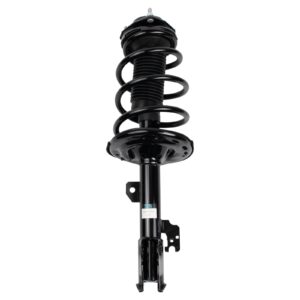 TRQ Front and Rear Suspension Kit Complete Strut & Coil Spring Assembly Shock Absorber Sway Bar Stabilizer Link Compatible with 2015-2020 Toyota Sienna