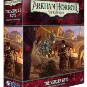 Fantasy Flight Games Arkham Horror The Card Game The Scarlet Keys Campaign Expansion - Unravel The Mysteries of Disappearances! Cooperative LCG, Ages 14+, 1-4 Players, 1-2 Hour Playtime, Made