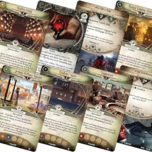 Fantasy Flight Games Arkham Horror The Card Game The Scarlet Keys Campaign Expansion - Unravel The Mysteries of Disappearances! Cooperative LCG, Ages 14+, 1-4 Players, 1-2 Hour Playtime, Made