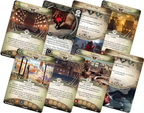 Fantasy Flight Games Arkham Horror The Card Game The Scarlet Keys Campaign Expansion - Unravel The Mysteries of Disappearances! Cooperative LCG, Ages 14+, 1-4 Players, 1-2 Hour Playtime, Made