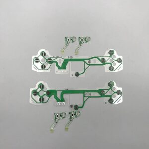 conductive film keypad flex cable for ps5 version 1.0 2.0 controller button ribbon circuit board replacement (latest v2.0)