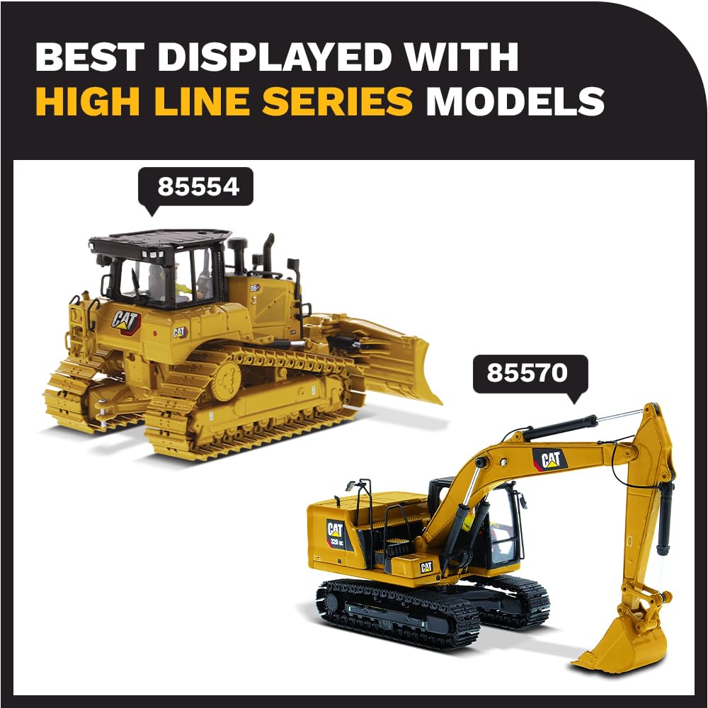 Diecast Masters 1:50 Scale Caterpillar 315 Hydraulic Excavator | High Line Series Cat Trucks & Construction Equipment | 1:50 Scale Model Diecast Collectible Model 85957