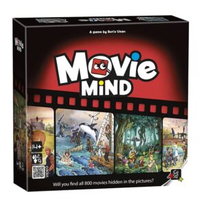 Movie Mind | Trivia Party Game for Teens and Adults | Movie Game Night | Ages 14+ | 2 to 9 Players | 20 Minutes