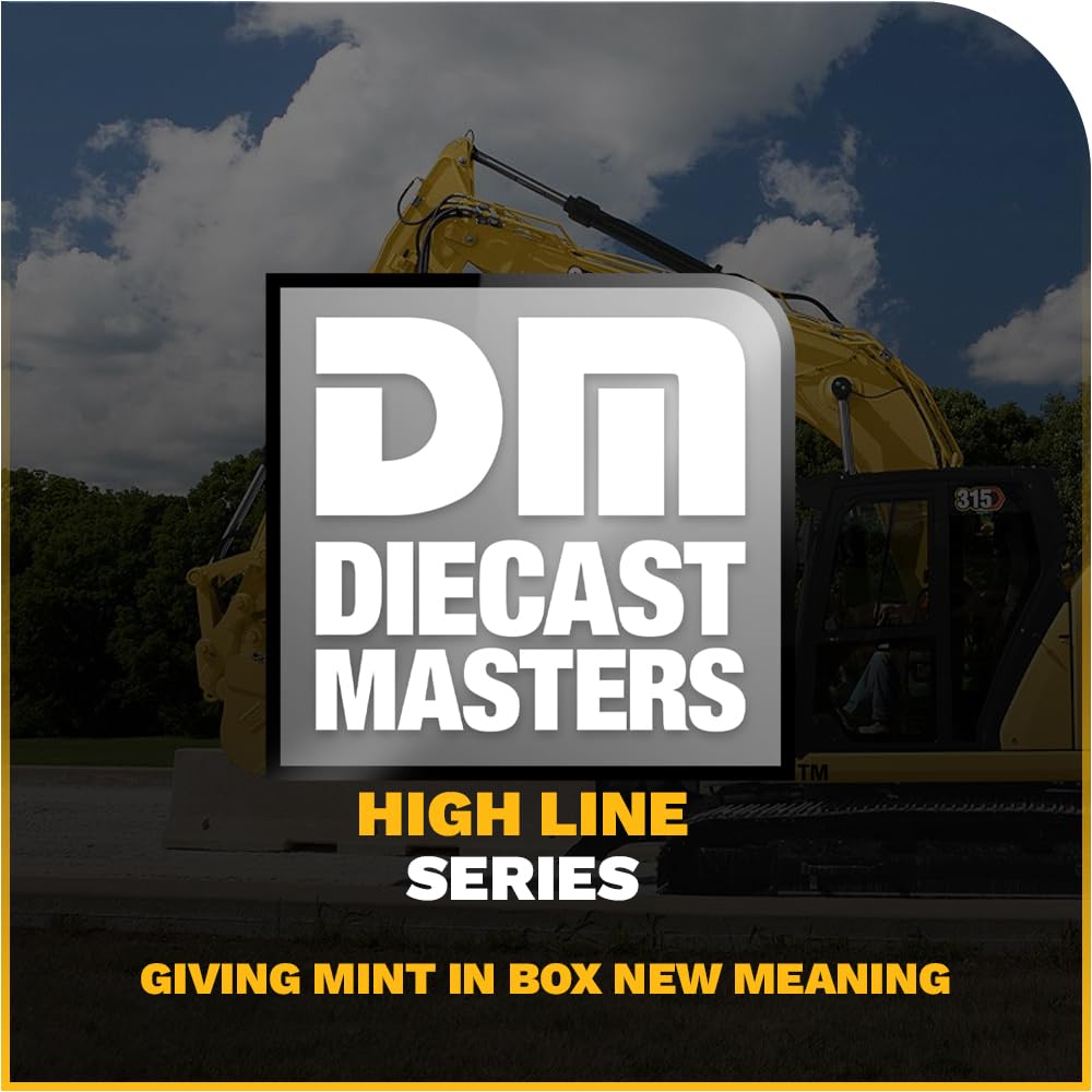 Diecast Masters 1:50 Scale Caterpillar 315 Hydraulic Excavator | High Line Series Cat Trucks & Construction Equipment | 1:50 Scale Model Diecast Collectible Model 85957