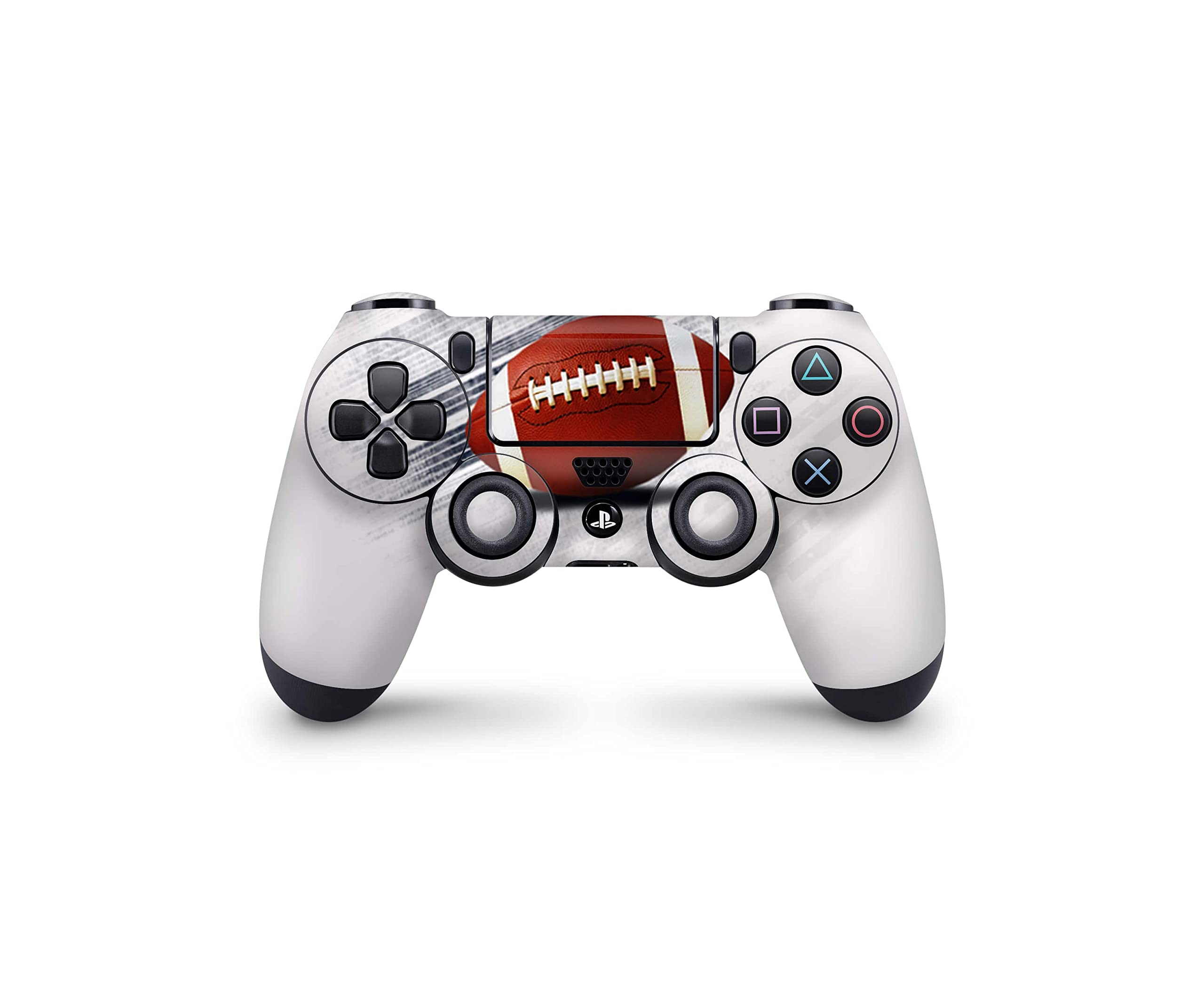 ZOOMHITSKINS Compatible with PS4 Controller Skin, Football Sports, Durable, Vinyl, Made in The USA