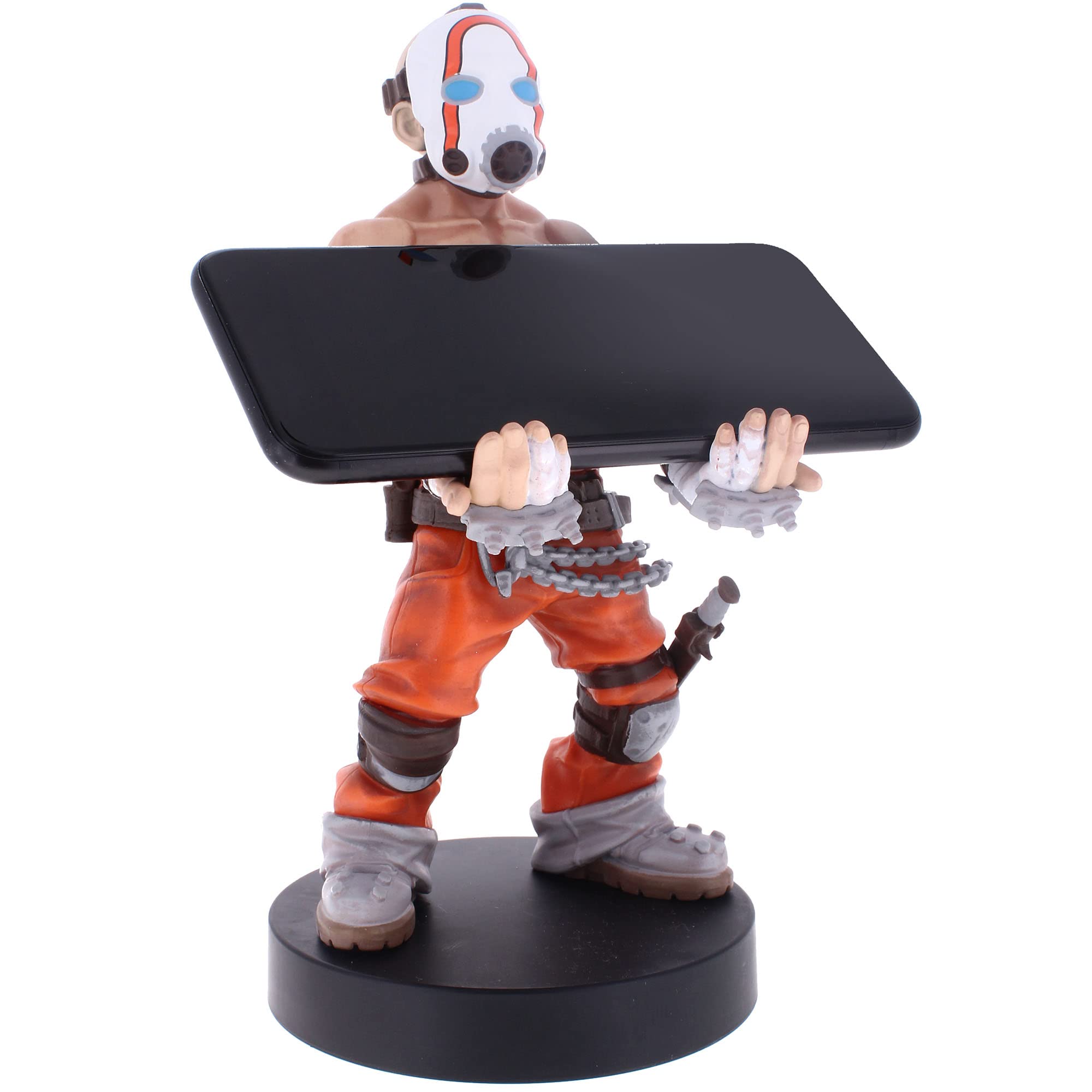 Exquisite Gaming: Borderlands 3: Psycho - Original Mobile Phone & Gaming Controller Holder, Device Stand, Cable Guys, Licensed Figure