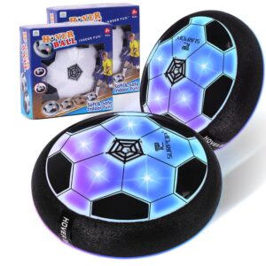 2 Pcs Hover Soccer Ball Toys, Christmas Boys Gift Idea, World Cup Holiday Birthday Present Teen Boy Toy for Age 6 7 8 9 10 11 12 Years Old Party Games