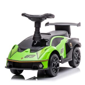 Best Ride On Cars Lamborghini Essenza SCV12 Push Car, Green, Large