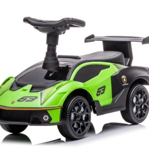 Best Ride On Cars Lamborghini Essenza SCV12 Push Car, Green, Large