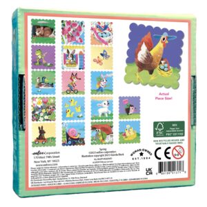 eeBoo: Spring Memory Matching Game, 18 Pairs to Memorize and Match, Encourages Recognition, Concentration and Memory Skills, For Ages 3 and up