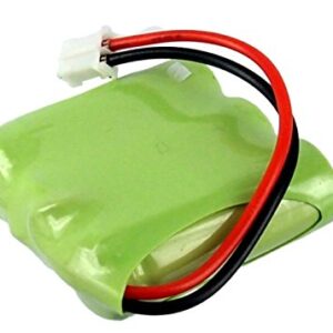 Aijos 3.6V Battery Replacement for Binatone Commodore CT300, E3300 kompatibel, E3300 Quad