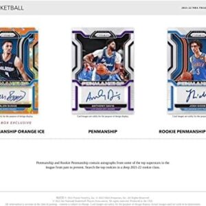 2021/22 Panini Prizm NBA Basketball Retail Box - 24 Packs - 96 Trading Cards Total