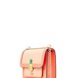 Kate Spade Remi Pineapple Colada Flap Chain Crossbody Melon Ball