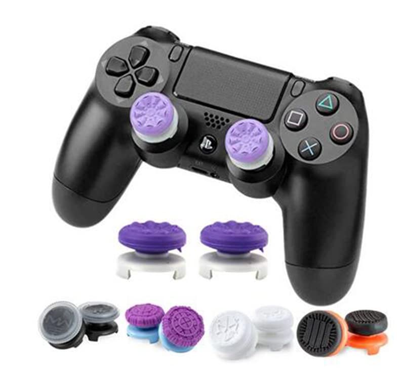 Hand Grip Extenders Joystick Caps for PS4 Controller FPS Thumb Grips High-Rise Cover Replacement (Color 14)