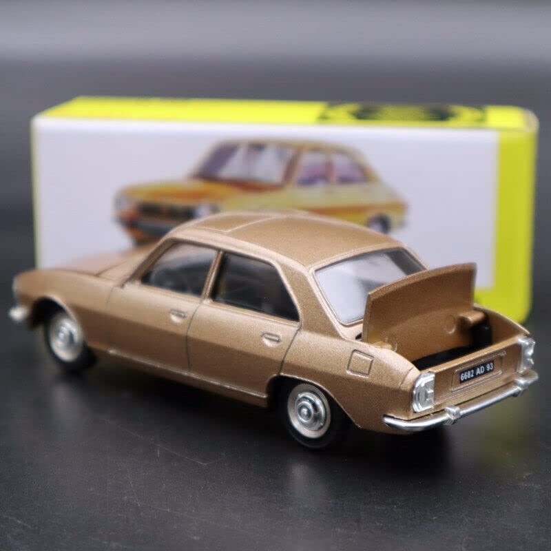 1:43 Atlas Dinky Toys 1452 for Peugeot 504 Diecast Model Toys Car Limited Collection Auto Gift