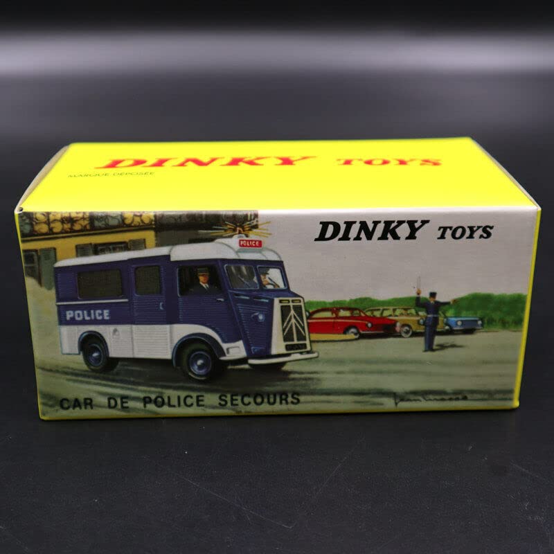 Atlas 1:43 Dinky Toy 566 for Citroen CURRUS DE Police Secours Diecast Model Toys Car Limited Collection Auto Gift