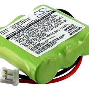 Aijos 3.6V Battery Replacement for Binatone Commodore CT300, E3300 kompatibel, E3300 Quad