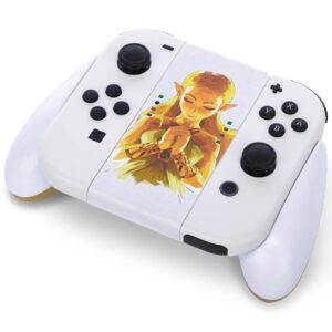 PowerA Joy-Con Comfort Grip for Nintendo Switch - Princess Zelda, game controller, gamepad, Nintendo Switch Lite