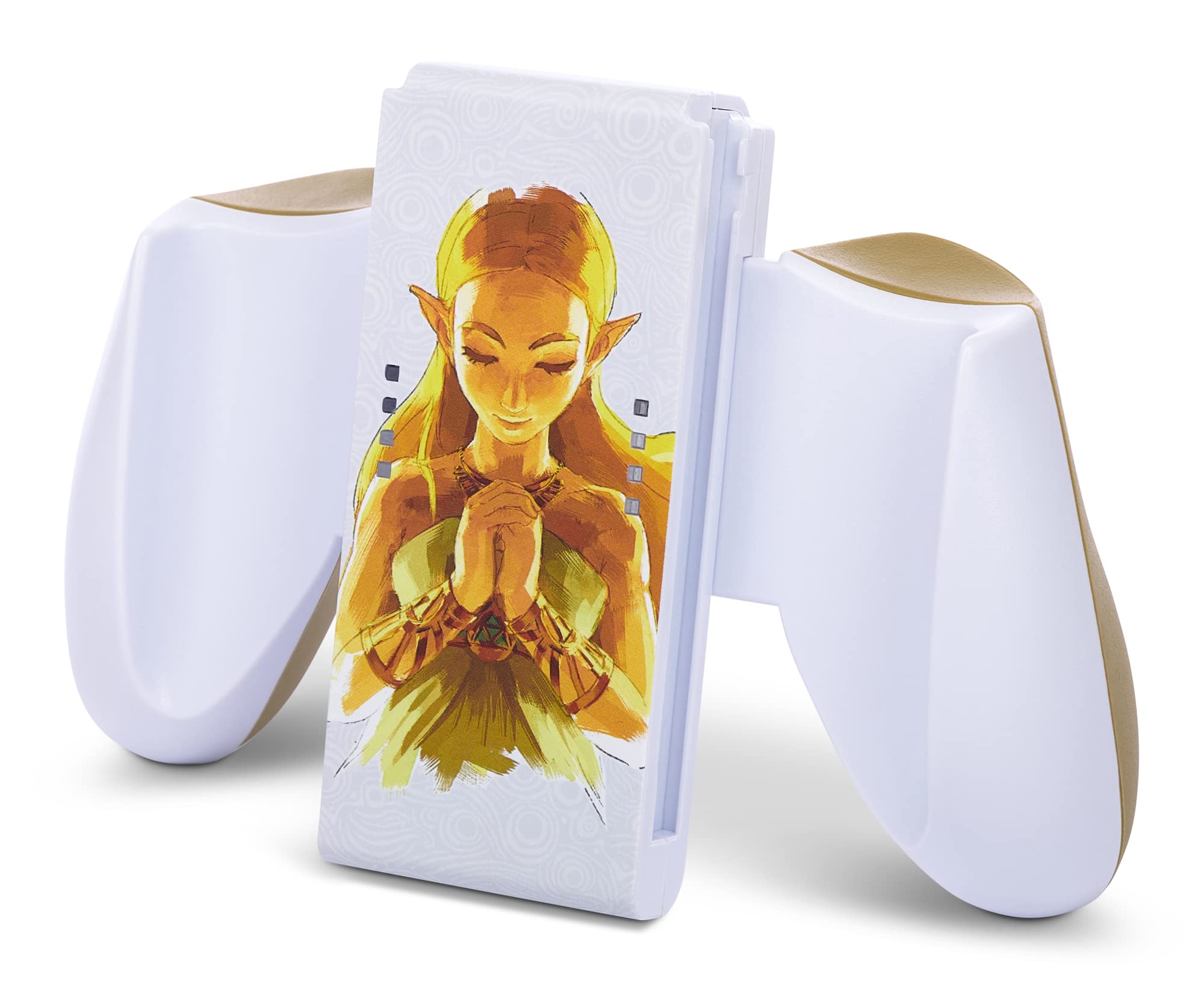 PowerA Joy-Con Comfort Grip for Nintendo Switch - Princess Zelda, game controller, gamepad, Nintendo Switch Lite