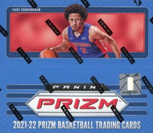 2021/22 panini prizm nba basketball retail box - 24 packs - 96 trading cards total