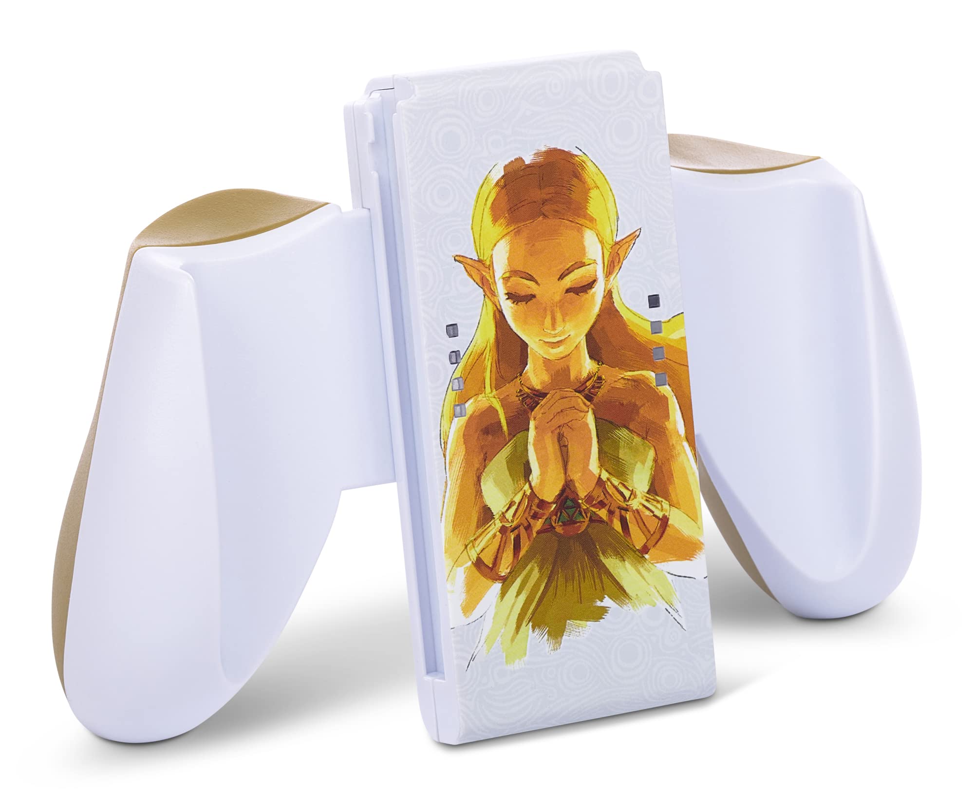 PowerA Joy-Con Comfort Grip for Nintendo Switch - Princess Zelda, game controller, gamepad, Nintendo Switch Lite