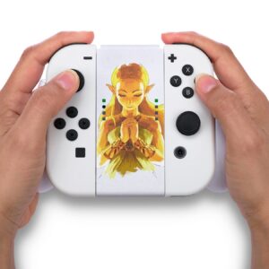 PowerA Joy-Con Comfort Grip for Nintendo Switch - Princess Zelda, game controller, gamepad, Nintendo Switch Lite