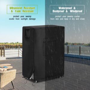 Youlvy Evaporative Cooler Cover for Hessaire MC61M / MC61V 5300 CFM Portable Evaporative Cooler, Waterproof Swamp Cooler Cover Air Cooler Cover Water Cooler Cover for Water/Outdoor Air Conditioner