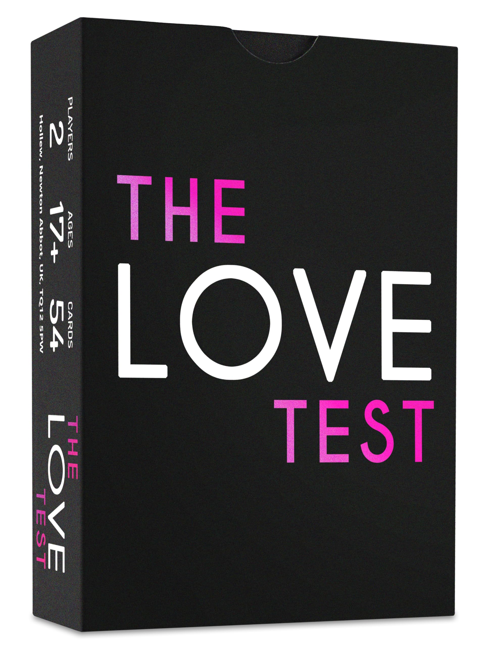 Couples Games | The Love Test for Valentines Day | Adult Card Game & Gift for Anniversary | Date Night Ideas, Relationship Building Adult Games | Wedding Gift Ideas for Him & Her, Women & Men