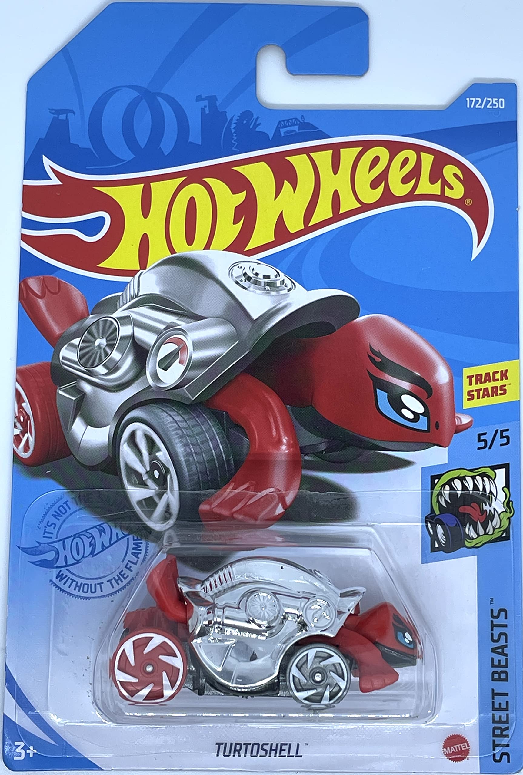 Hot Wheels 2021 - Turtoshell - Street Beasts [Chrome] 5/5 - 172/250