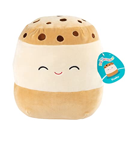 Squishmallows Original 10-Inch Koako The Ice Cream Sandwich - Food Squad - Official Jazwares Plush - Collectible Soft & Squishy Stuffed Animal Toy - Add to Your Squad - Gift for Kids, Girls & Boys