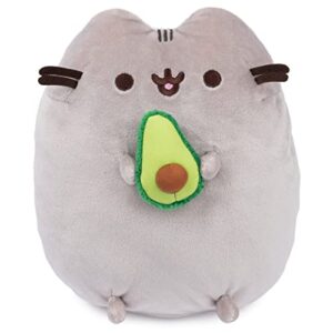 GUND Pusheen Snackable Avocado Plush, Stuffed Animal for Ages 8 and Up, 9.5”, Gray