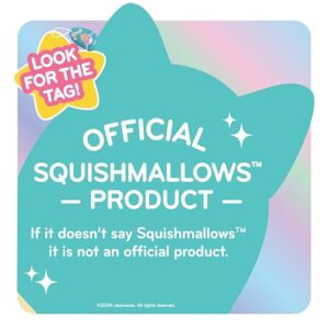 Squishmallows Original 10-Inch Hanna The Purple Hippo - Official Jazwares Plush - Collectible Soft & Squishy Hippo Stuffed Animal Toy - Add to Your Squad - Gift for Kids, Girls & Boys