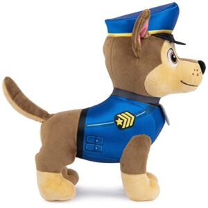 GUND PAW Patrol Chase in Heroic Standing Position, Premium Stuffed Animal for Ages 1 and Up, 12”