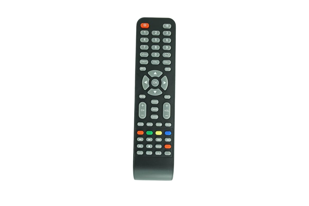 HCDZ Replacement Remote Control for RCA RTU4300 RT3908-B RLED4843-F-UHD RLED3221-D RT2412-E RT4804 RTU4253 RTU4853 RLED4945-UHD Smart LCD LED HDTV TV