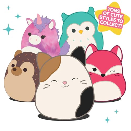 Squishmallows Original 10-Inch Cherry The Purple Cherry - Food Squad - Official Jazwares Plush - Collectible Soft & Squishy Fruit Stuffed Animal Toy - Add to Your Squad - Gift for Kids, Girls & Boys