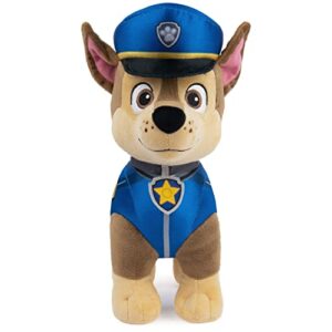 GUND PAW Patrol Chase in Heroic Standing Position, Premium Stuffed Animal for Ages 1 and Up, 12”