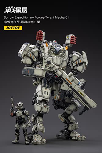 BLOOMAGE JOYTOY (BEIJING) TECH Battle for The Stars: Sorrow Expeditionary Forces Tyrant Mecha 01 1:18 Scale Action Figure