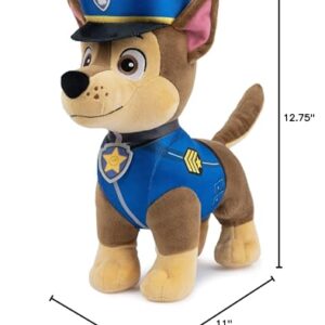 GUND PAW Patrol Chase in Heroic Standing Position, Premium Stuffed Animal for Ages 1 and Up, 12”