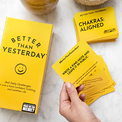 WHAT DO YOU MEME? Better Than Yesterday - A Mindfulness Game and Case Kenny, Creator of The New Mindset Movement