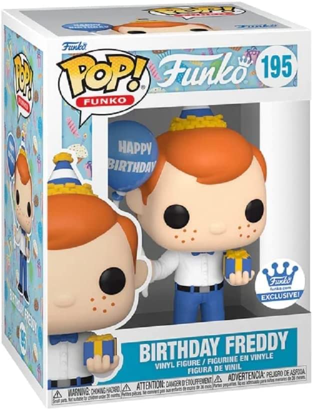 Funko Exclusive Pop! Birthday Freddy Funko #195