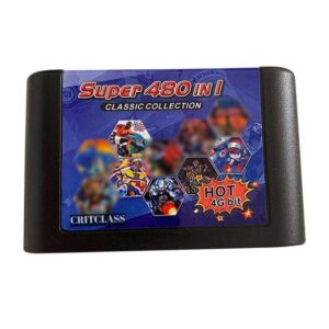 critclass super cartridge 480 in 1 multi games cartridge for sega genesis mega drive 16bit game consoles