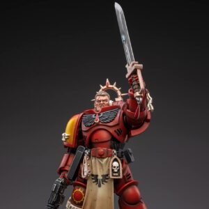 BLOOMAGE JOYTOY (BEIJING) TECH Warhammer 40K: Blood Angels Primaris Lieutenant Tolmeron 1:18 Scale Action Figure, Multi