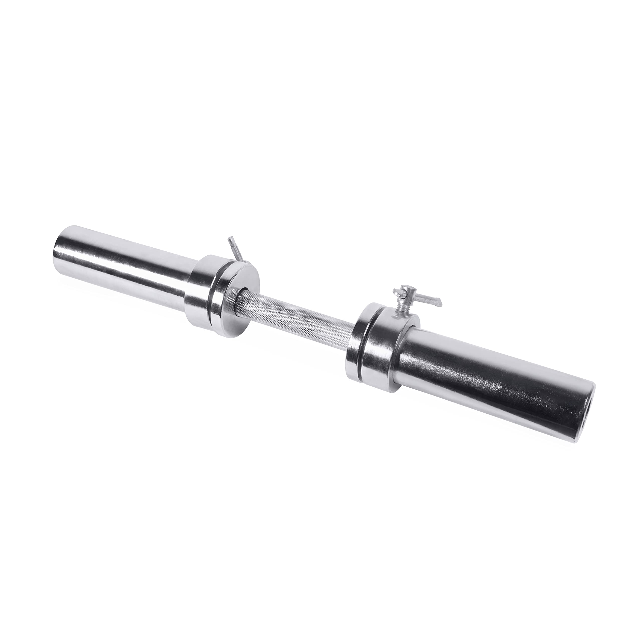 CAP Barbell Olympic Solid 2-Inch, Dumbbell Handle 20in (OBIS-20), Alloy Steel, Chrome